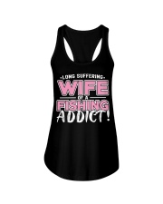 Fishing Addict Tshirt For Women Ladies Flowy Tank tile