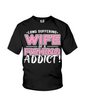 Fishing Addict Tshirt For Women Youth T-Shirt tile