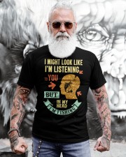 I Might Look Like Im Listening To You Classic T-Shirt apparel-classic-tshirt-lifestyle-front-268