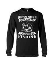 I Believe Ill Go Fishing Funny Fishing Long Sleeve Tee tile
