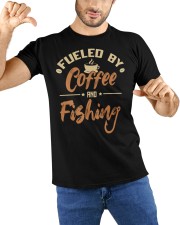 Fueled By Coffee And Fishing Deep Sea Boat Ice Fly Fishing Classic T-Shirt custom-t-shirts-classic-lifestyle-front-212