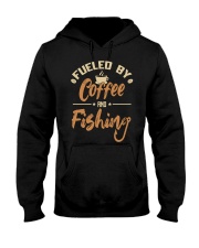 Fueled By Coffee And Fishing Deep Sea Boat Ice Fly Fishing Hooded Sweatshirt tile
