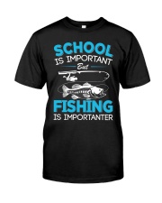 Kids Fishing Shirt Youth Boys Fish Lover Teen Boys Fishing Premium Fit Mens Tee tile