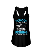 Kids Fishing Shirt Youth Boys Fish Lover Teen Boys Fishing Ladies Flowy Tank tile