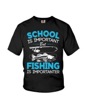 Kids Fishing Shirt Youth Boys Fish Lover Teen Boys Fishing Youth T-Shirt tile