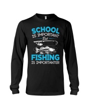 Kids Fishing Shirt Youth Boys Fish Lover Teen Boys Fishing Long Sleeve Tee tile