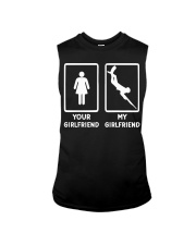 Spearfishing Your Girlfriend My Girlfriend Spearfisher Sleeveless Tee tile