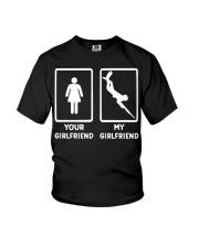 Spearfishing Your Girlfriend My Girlfriend Spearfisher Youth T-Shirt tile
