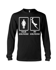 Spearfishing Your Girlfriend My Girlfriend Spearfisher Long Sleeve Tee tile