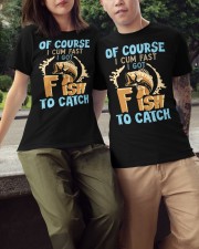 Of Course I Cum Fast I Got Fish To Catch Funny Fishing Gift Tank Top Classic T-Shirt apparel-classic-tshirt-lifestyle-front-147