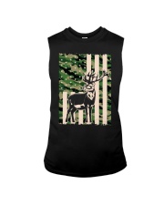 Funny Camouflage American Deer Sleeveless Tee tile