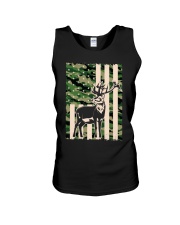 Funny Camouflage American Deer Unisex Tank tile