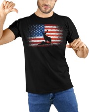 American Deer Hunter Patriotic Vintage Classic T-Shirt custom-t-shirts-classic-lifestyle-front-212