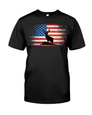 American Deer Hunter Patriotic Vintage Premium Fit Mens Tee tile