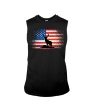 American Deer Hunter Patriotic Vintage Sleeveless Tee tile