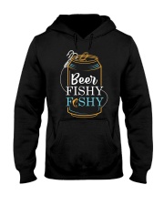 Fishing Shirt for Men - Beer Fishy Hooded Sweatshirt tile