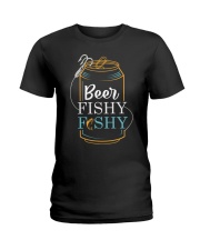 Fishing Shirt for Men - Beer Fishy Ladies T-Shirt tile
