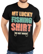 My Lucky Fishing Shirt Do Not Classic T-Shirt custom-t-shirts-classic-lifestyle-front-196