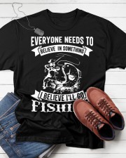 I Believe Ill Go Fishing Classic T-Shirt apparel-classic-tshirt-lifestyle-front-216