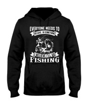 I Believe Ill Go Fishing Hooded Sweatshirt tile