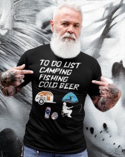 Camping Fishing Beer Shirt Funny To Do List Classic T-Shirt apparel-classic-tshirt-lifestyle-front-267