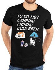 Camping Fishing Beer Shirt Funny To Do List Classic T-Shirt custom-t-shirts-classic-lifestyle-front-196