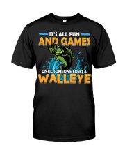 Fishing It's All Fun And Games Premium Fit Mens Tee tile