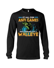 Fishing It's All Fun And Games Long Sleeve Tee tile