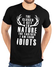 The Closer I Get To Nature Hunting Classic T-Shirt custom-t-shirts-classic-lifestyle-front-196