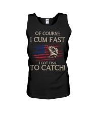 Of Course I Cum Fast I Got Fish To Catch Fishing T-Shirt Unisex Tank tile