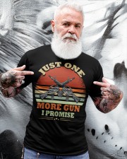 just one more gun i promise Classic T-Shirt apparel-classic-tshirt-lifestyle-front-267