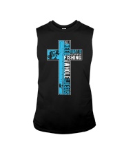 Fishing All I Need Is Fishing & Jesus Christian Sleeveless Tee tile