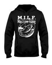 Funny Milf Man I Love To Fish Hooded Sweatshirt tile