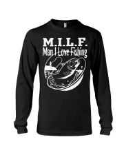 Funny Milf Man I Love To Fish Long Sleeve Tee tile