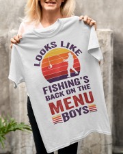 Looks Like Fishing’s Back On The Menu Boys Classic T-Shirt apparel-classic-tshirt-lifestyle-front-117