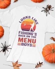 Looks Like Fishing’s Back On The Menu Boys Classic T-Shirt custom-t-shirts-classic-lifestyle-front-319