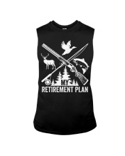 My Retirement Plan Hunting Fishing Hunter Grandfather Gift Sleeveless Tee tile