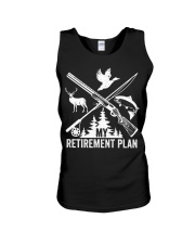 My Retirement Plan Hunting Fishing Hunter Grandfather Gift Unisex Tank tile