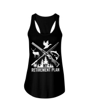 My Retirement Plan Hunting Fishing Hunter Grandfather Gift Ladies Flowy Tank tile