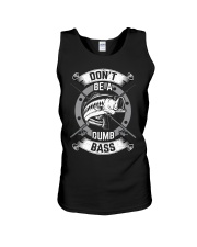 Don’t Be A Dumb Bass Fly Bass Fishing Unisex Tank tile
