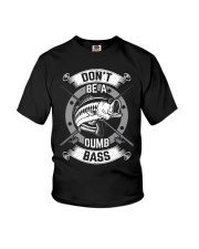 Don’t Be A Dumb Bass Fly Bass Fishing Youth T-Shirt tile