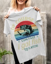 Of Course I Cum Fast I Got Fish To Catch Fishing Lover Classic Classic T-Shirt apparel-classic-tshirt-lifestyle-front-117