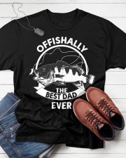 Fishing Shirt For Dad Men Funny Classic T-Shirt apparel-classic-tshirt-lifestyle-front-216