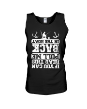 If You Can Read This Pull Me Back In The Boat Fishing Unisex Tank tile