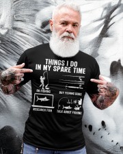 Things I Do In My Spare Time Fishing Classic T-Shirt apparel-classic-tshirt-lifestyle-front-267