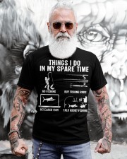 Things I Do In My Spare Time Fishing Classic T-Shirt apparel-classic-tshirt-lifestyle-front-268