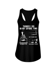 Things I Do In My Spare Time Fishing Ladies Flowy Tank tile