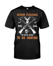 gone fishing be back soon Premium Fit Mens Tee tile