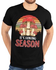 Hunting Season Mycologist Mycology Classic T-Shirt custom-t-shirts-classic-lifestyle-front-196