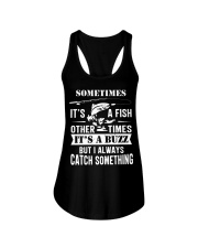 Sometimes It’s A Fish Other Times It’s A Buzz Shirt Fishing Ladies Flowy Tank tile